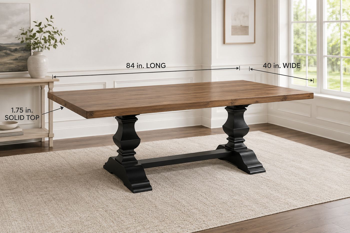 Double Pedestal
